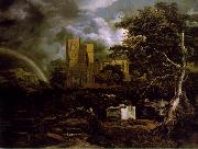 Jacob van Ruisdael Jewish Cemetery oil on canvas